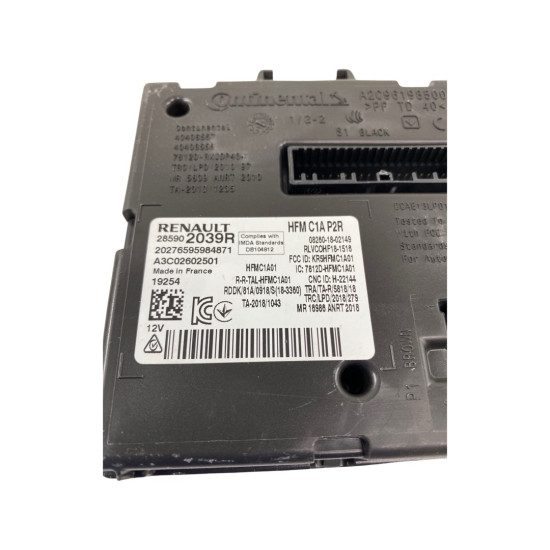 Unitati de control RENAULT ZOE (BFM_) [ 2012 - > ] OEM 285902039R