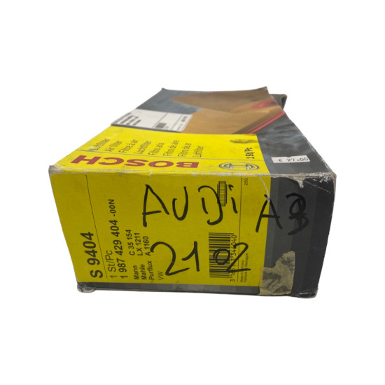 Filtru aer AUDI A3 II Sportback (8PA) [ 2004 - 2015 ] BOSCH 1987429404