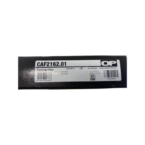 Filtru aer AUDI A4 III (8EC, B7) [ 2004 - 2008 ] Open Parts CAF2162.01
