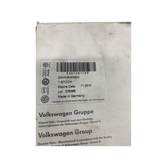 Curea distributie AUDI A2 (8Z0) [ 2000 - 2005 ] OEM 036109119P