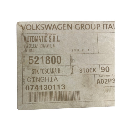 Curea distributie VW TRANSPORTER IV Bus (70XB, 70XC, 7DB, 7DW, 7DK) [ 1990 - 2003 , VW TRANSPORTER IV Box (70XA) [ 1990 - 2003 ] OEM 074130113