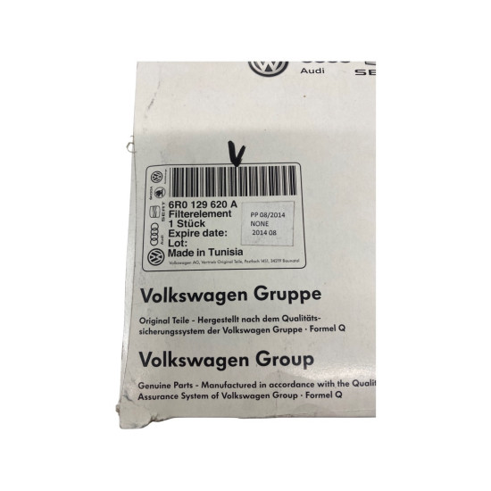 Filtru aer AUDI A1 Sportback (8XA, 8XF) [ 2011 - 2018 ] OEM 6R0129620A