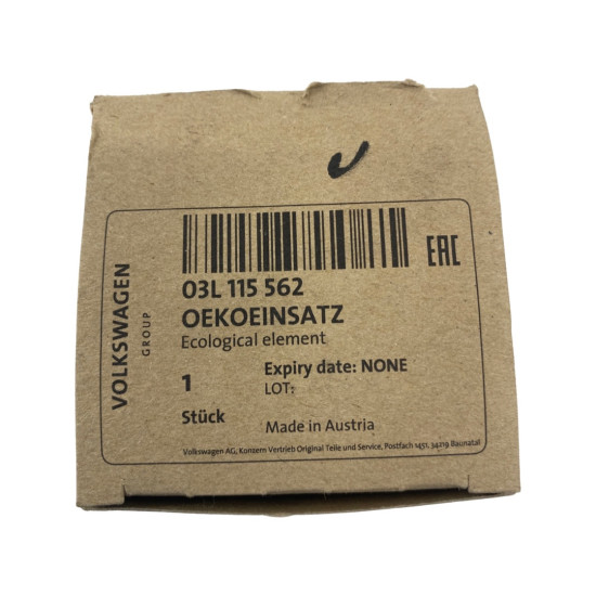 Filtru ulei AUDI A1 Sportback (8XA, 8XF) [ 2011 - 2018 ] OEM 03L115562