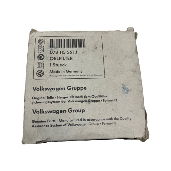 Filtru ulei AUDI A6 III Avant (4F5, C6) [ 2005 - 2011 ] VAG OEM 078115561J