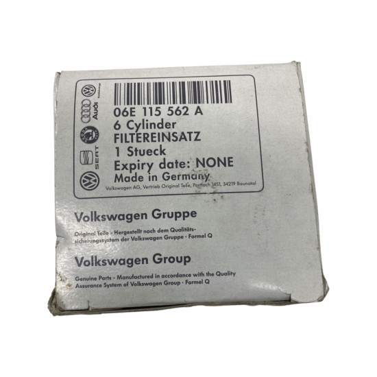 Filtru ulei AUDI A8 II (4E2, 4E8) [ 2002 - 2010 ] VAG OEM 06E115562A