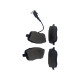 Set placute frana, frana disc SEAT IBIZA IV (6L1) [ 2002 - 2009 ] LPR 05P973