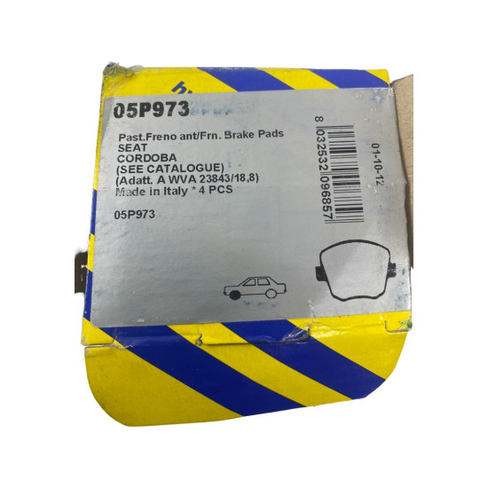Set placute frana, frana disc SEAT IBIZA IV (6L1) [ 2002 - 2009 ] LPR 05P973