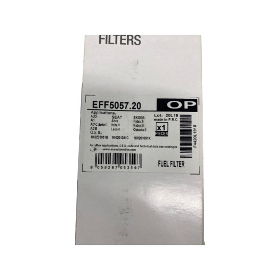 Filtru combustibil VW GOLF V (1K1) [ 2003 - 2009 ] Open Parts EFF5057.20