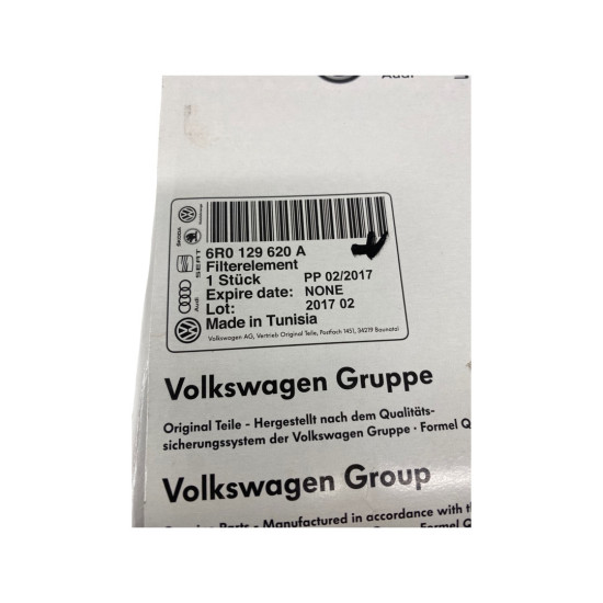 Filtru aer SEAT IBIZA SPORTCOUPE (6J1) [ 2008 - > ] VAG OEM 6R0129620A