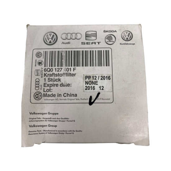 Filtru combustibil AUDI A1 (8X1, 8XK) [ 2010 - 2018 ] VAG OEM 6Q0127401F