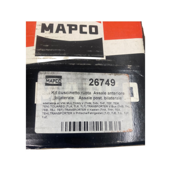 Rulment roata VW TOUAREG (7LA, 7L6, 7L7) [ 2002 - 2013 ] Mapco 26749