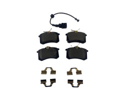 Set placute frana, frana disc SEAT IBIZA IV (6L1) [ 2002 - 2009 ] BENDIX 573112B