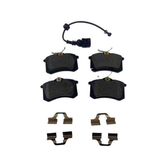 Set placute frana, frana disc SEAT IBIZA IV (6L1) [ 2002 - 2009 ] BENDIX 573112B