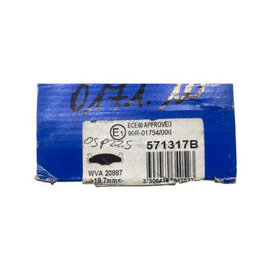 Set placute frana, frana disc VW GOLF III (1H1) [ 1991 - 1998 ] LPR 05P225