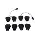Set placute frana, frana disc AUDI 100 (C1) [ 1968 - 1976 ] VAG OEM 4B0698151C