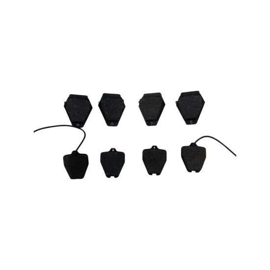 Set placute frana, frana disc AUDI 100 (C1) [ 1968 - 1976 ] VAG OEM 4D0698151E
