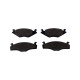 Set placute frana, frana disc VW GOLF III Cabriolet (1E7) [ 1993 - 1998 ] BENDIX 571317X