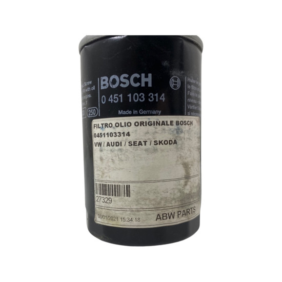 Filtru ulei VW GOLF VI (5K1) [ 2008 - 2013 ] BOSCH 0451103314