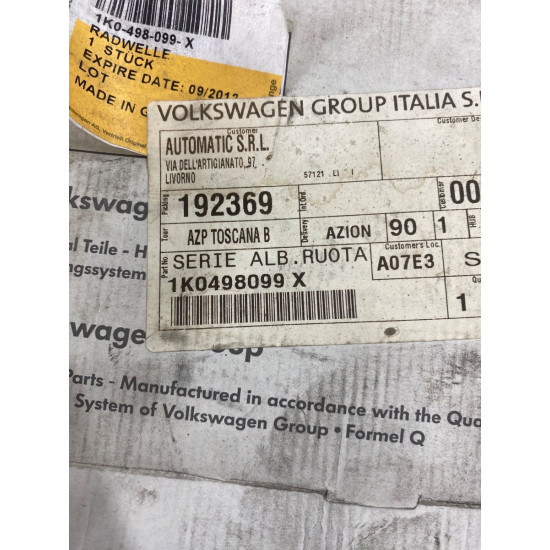 Set articulatie, planetara  VW GOLF VI (5K1) [ 2008 - 2013 ] VAG OEM 1K0498099X