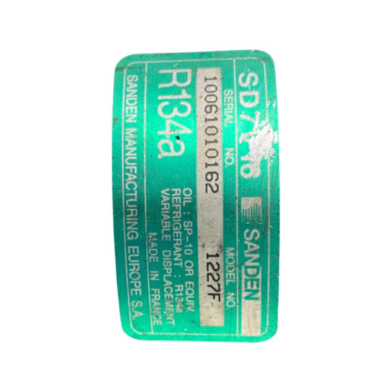 Compresor AC 2.0 HDI CITROËN XSARA PICASSO (N68) [ 1999 - > ], PEUGEOT 407 (6D_) [ 2004 - > ] OEM 10061010162  1227F
