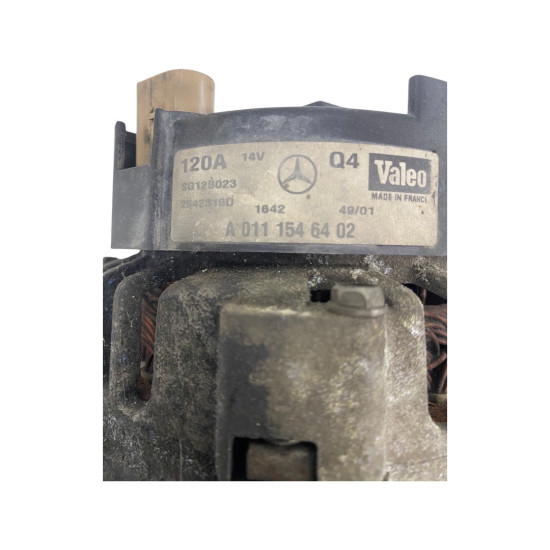 Alternator MERCEDES-BENZ CLK 2.6 Benzina V6 (W209) [ 2002 - 2010 ] OEM A0111546402