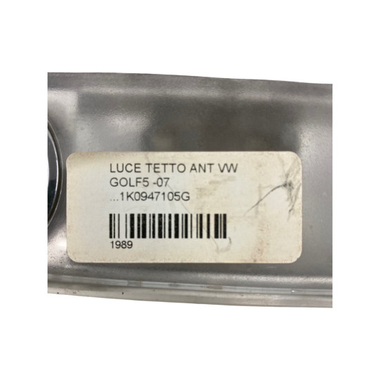 Plafoniera VOLKSWAGEN GOLF V (1K1) [ 2003 - 2009 ] OEM 1K0947105