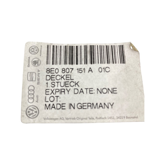 Suport spalator bara fata AUDI A4 III (8EC, B7) [ 2004 - 2008 ] OEM 8E0807151A