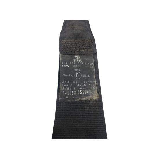 Centura de siguranta Dreapta fata  VOLKSWAGEN GOLF IV (1J1) [ 1997 - 2007 ] OEM 1J3857706J