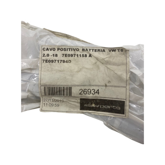 Set cabluri baterie VOLKSWAGEN TRANSPORTER VI Box (SGA, SGH) [ 2015 - > ] OEM 7E0971794D