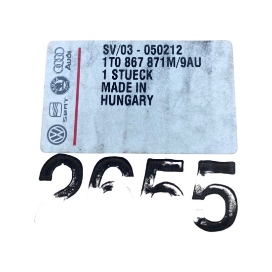 Rulou portbagaj VOLKSWAGEN TOURAN (1T1, 1T2) [ 2003 - 2010 ] OEM 1T0867871M