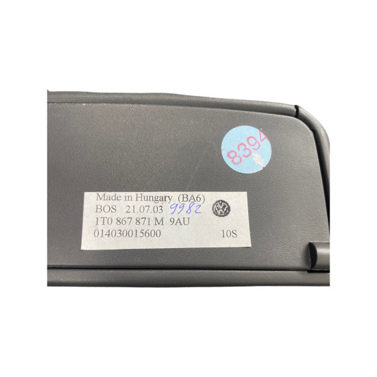 Rulou portbagaj VOLKSWAGEN TOURAN (1T1, 1T2) [ 2003 - 2010 ] OEM 1T0867871M
