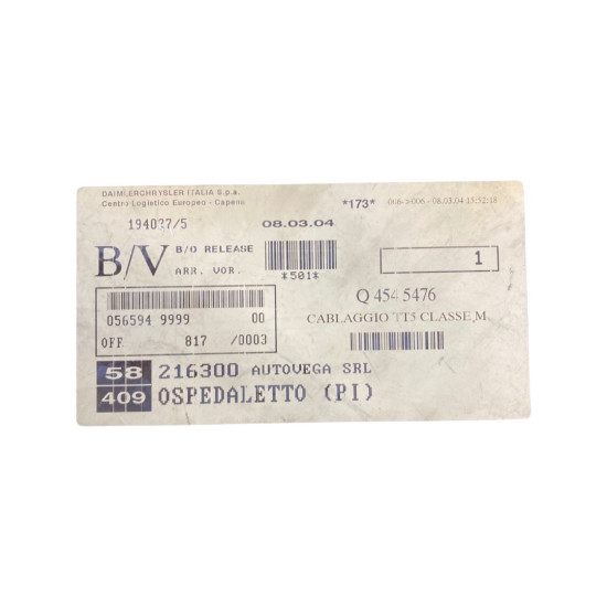 GPS auto OEM Q 454 5476 / Q4545476
