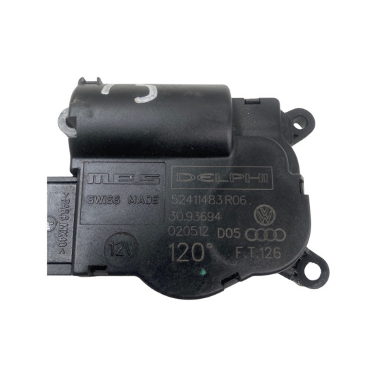 Motoras clapeta aeroterma VOLKSWAGEN TRANSPORTER V Box (7HA, 7HH, 7EA, 7EH) [ 2003 - > ] Delphi 3093694 OEM 52411483