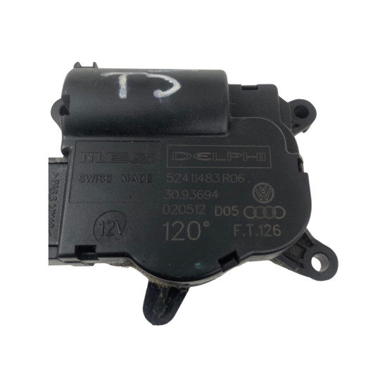 Motoras clapeta aeroterma VOLKSWAGEN TRANSPORTER V Box (7HA, 7HH, 7EA, 7EH) [ 2003 - > ] Delphi 3093694 OEM 52411483