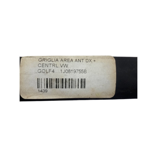 Guri ventilatie VOLKSWAGEN GOLF IV (1J1) [ 1997 - 2007 ] OEM 1J0819755B / 1J0 819 755 B