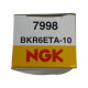 Bujie MERCEDES-BENZ A-CLASS (W168) [ 1997 - 2005 ] A 210 (M 166.995) 103KW|140HP NGK OEM BKR6ETA-10
