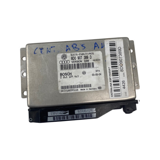 Calculator ECU VOLKSWAGEN PASSAT (3B2) [ 1996 - 2001 ] TDI (AJM, ATJ) 85KW|115HP BOSCH 0265109463 OEM 8D0907389D / 8D0 907 389 D