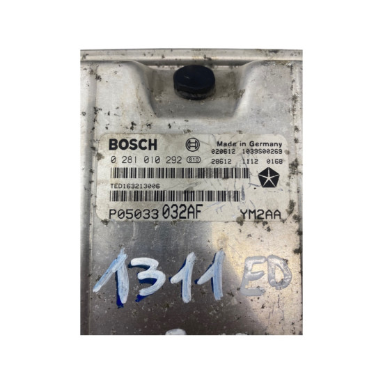 Calculator ECU CHRYSLER PT CRUISER (PT_) [ 2000 - 2010 ] CRD (EDJ) 110KW|150HP OEM 0281010292 / 0 281 010 292