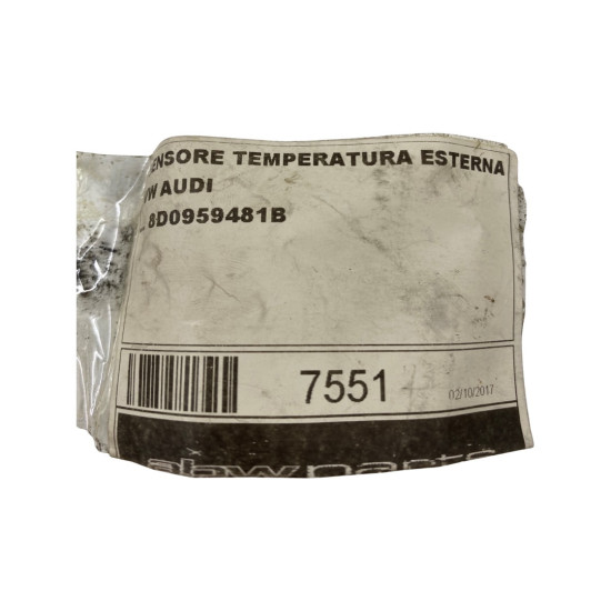 Senzor temperatura AUDI A4 Avant (8D5, B5) [ 1994 - 2001 ] T (AEB, ANB, APU, ARK, AWT) 110KW|150HP OEM 8D0959481B /  8D0 959 481 B