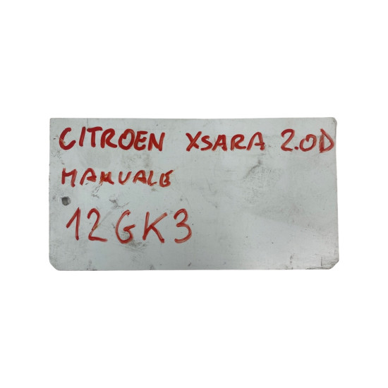 Cutie de viteze manuala 2.0 HDI CITROËN XSARA PICASSO (N68) [ 1999 - > ] OEM 12GK3