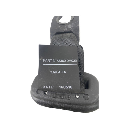 Centura siguranta dreapta fata PEUGEOT 108 [ 2014 - > ] OEM 308044599JN7