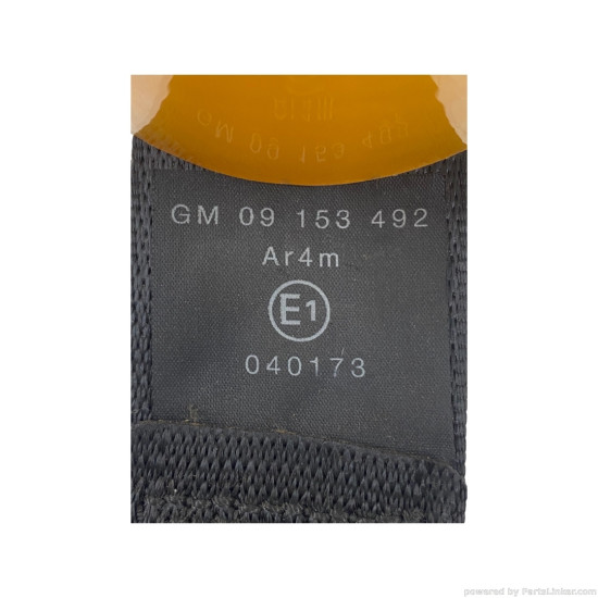Centura siguranta dreapta spate OPEL ASTRA G Estate (F35_, T98) [ 1998 - 2009 ] OEM GM09153492