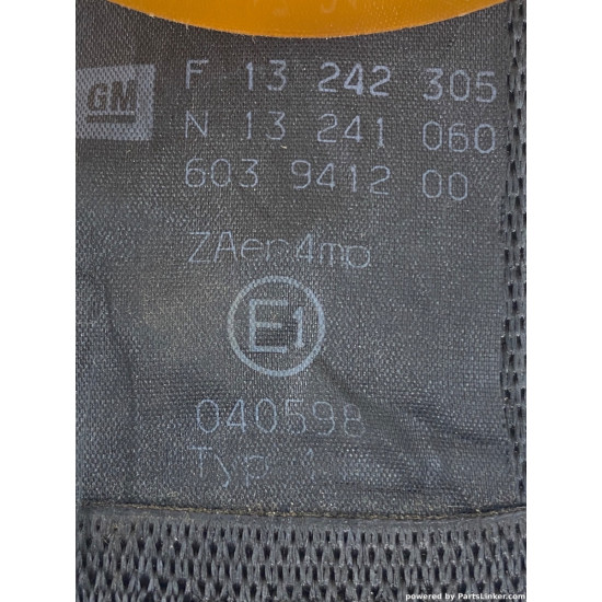 Centura siguranta dreapta fata OPEL ZAFIRA B (A05) [ 2005 - 2015 ] OEM F13242305