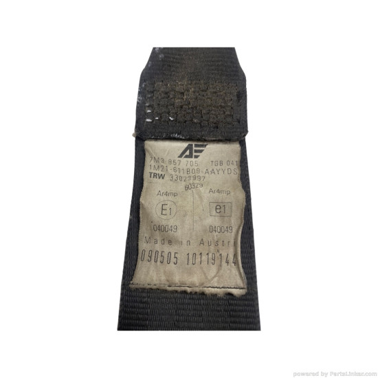Centura siguranta SEAT ALHAMBRA (7V8, 7V9) [ 1996 - 2010 ] OEM 7M3857705 / 7M3 857 705