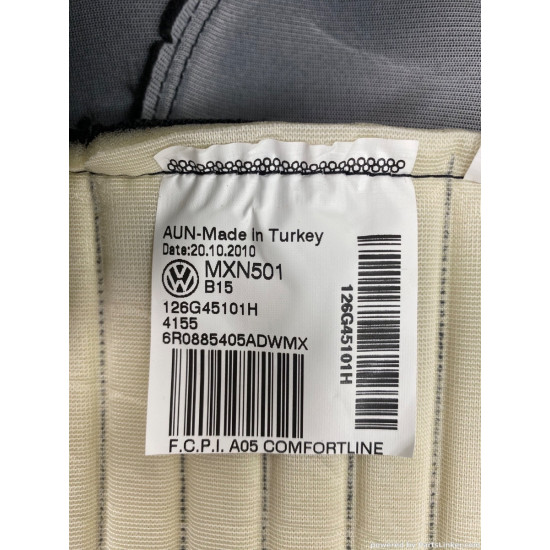 Material sezut scaun Stanga VOLKSWAGEN POLO (6R, 6C) [ 2009 - > ] OEM 6R0885405ADWMX