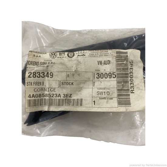 Capac inferior oglinda Stanga AUDI A4 III Avant (8ED, B7) [ 2004 - 2008 ] OEM 4A0858523A / 4A0 858 523 A