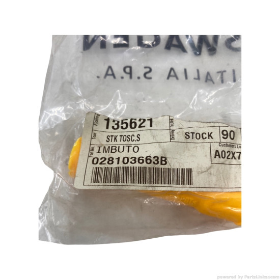 Joja ulei AUDI A6 , Audi A4 , Audi 80 , Passat B3 / B4 , Golf 3 , Saharan , Polo , Golf 4 II (4B2, 4B4, C5) [ 1997 - 2005 ] TDI (AFN, AVG) 81KW|110HP OEM 028103663B