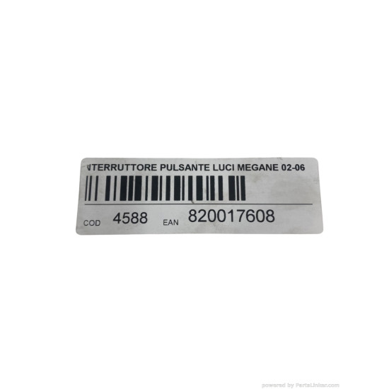 Buton reglaj faruri RENAULT MEGANE II (BM0/1_, CM0/1_) [ 2001 - 2012 ] OEM 8200176081
