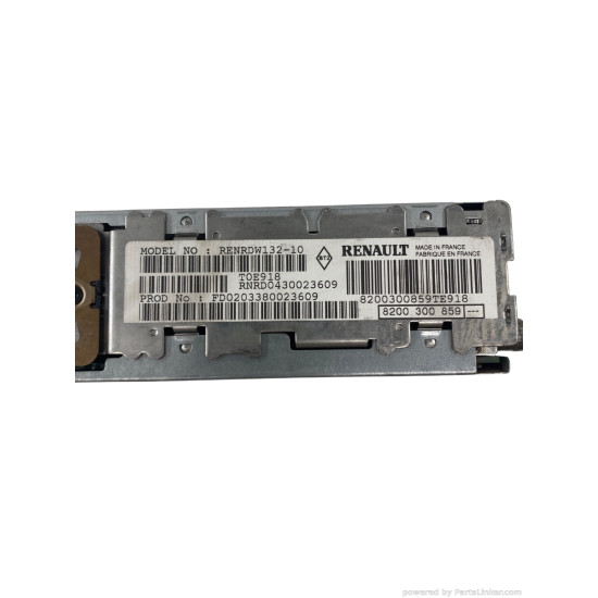 CD player auto RENAULT SCENIC II (JM0/1_) [ 2003 - > ] OEM 8200300859