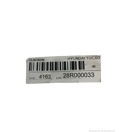 Claxon HYUNDAI TUCSON (JM) [ 2004 - 2010 ] OEM 28R000033